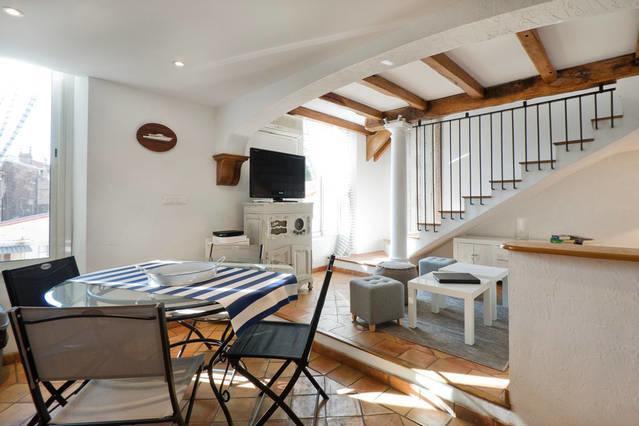 칸느 Duplex Bas Suquet Vieux Port 아파트 객실 사진